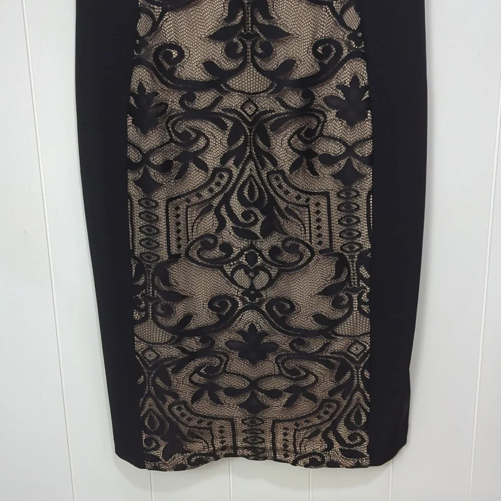 Like New Maggy London Gorgeous Black Lace Dress - Picture 3 of 10